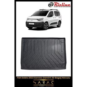 Rizline Fiat Doblo 2024 Model Demirli 3D Bagaj Havuzu