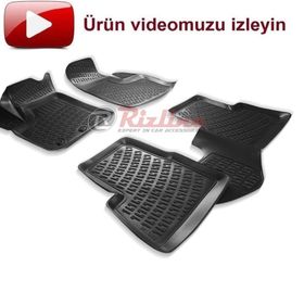 Rizline Fiat Doblo 3D Havuzlu Paspas