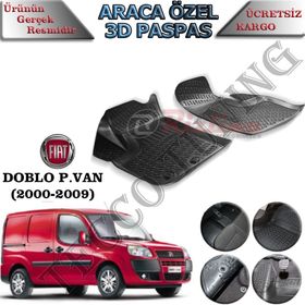 Rizline Fiat Doblo 3D Havuzlu Paspas