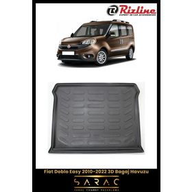 Rizline Fiat Doblo Easy 2010-2022 3D Bagaj Havuzu
