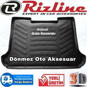 Rizline Fiat Doblo Siyah 2000 2009 3d Bagaj Havuzu