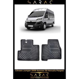 Rizline Fiat Ducato 2006+ Jumper Boxer Ticari 3D Ön Havuzlu Paspas