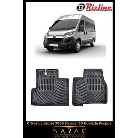 Rizline Fiat Ducato 2006+ Jumper Boxer Ticari 3D Ön Havuzlu Paspas
