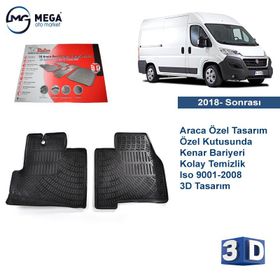 Rizline Fiat Ducato 2018- Sonrası 3D Havuzlu Paspas