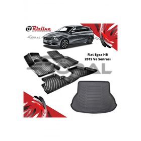 Rizline Fiat Egea HB 2015 ve Sonrası Paspas ve Bagaj Havuzu Set