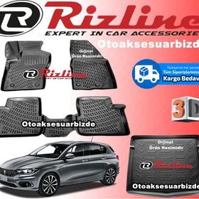Rizline Fiat Egea HB 3D Paspas Bagaj Havuzu