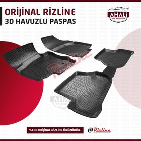 Rizline Fiat Egea Sedan 2015 Sonrası 3D Havuzlu Paspas