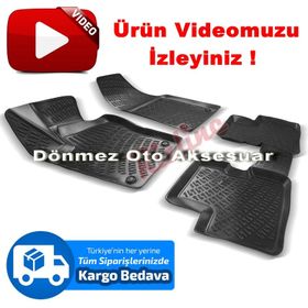 Rizline Fiat Egea Sedan 3D Havuzlu Paspas