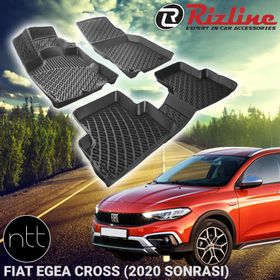 Rizline Fiat Egea Sedan 3D Havuzlu Paspas