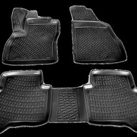 Rizline Fiat Fiorino 2007 - 2019 Arası Siyah 3D Havuzlu Paspas