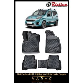 Rizline Fiat Fiorino 2008 Model 3D Havuzlu Paspas