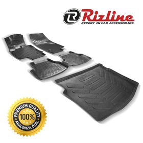 Rizline Fiat Fiorino 2008 Sonrası 3D Paspas Bagaj Havuzu