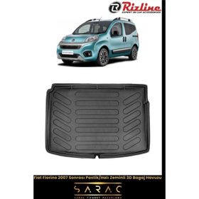 Rizline Fiat Fiorino 2019 Model Halı Zeminli 3D Bagaj Havuzu