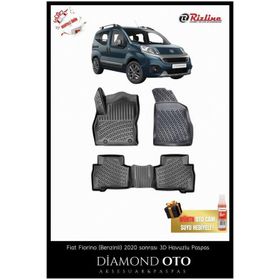 Rizline Fiat Fiorino Benzinli 2020-2021-2022-2023-2024 3D Havuzlu Paspas