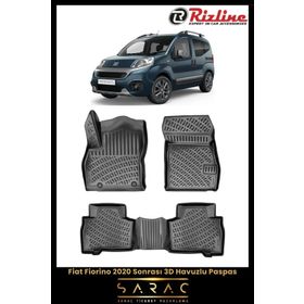 Rizline Fiat Fiorino Dizel 2024 Model 3D Havuzlu Paspas