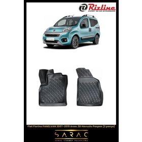 Rizline Fiat Fiorino Panelvan 2013 Model 3D Havuzlu Paspas