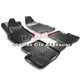 Rizline Fiat Grande Punto 3D Siyah Havuzlu Paspas