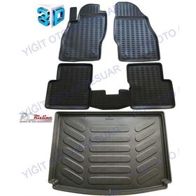 Rizline Fiat Grande Punto Havuzlu 3D Paspas ve Bagaj Havuzu
