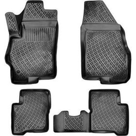 Rizline Fiat Linea 2007 - 2017 Arası Siyah 4'lü Set 3D Havuzlu Paspas
