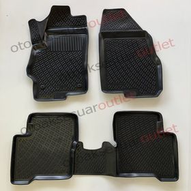 Rizline Fiat Linea 3D Siyah Havuzlu Paspas