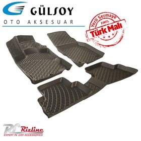 Rizline Fiat Linea 3D Siyah Havuzlu Paspas
