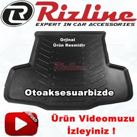 Rizline Fiat Linea Paspası Siyah 2007-2018 Arası 3D Bagaj Havuzu