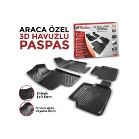 Rizline Fiat Palio 2002 Sonrası 3D Havuzlu Paspas