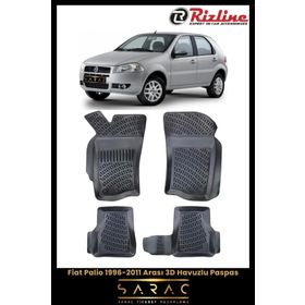 Rizline Fiat Palio 5 Kapı 2001 Model 3D Havuzlu Paspas