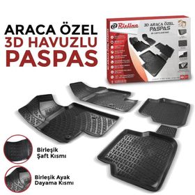 Rizline Fiat Palio Panelvan 2 Parça1996 Sonrası 3d Oto Paspas