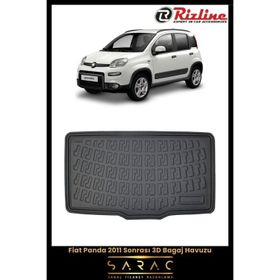 Rizline Fiat Panda 2018 Model 3D Bagaj Havuzu