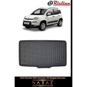 Rizline Fiat Panda 2019 Model 3D Bagaj Havuzu