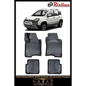 Rizline Fiat Panda Hibrit 2022 Model 3D Havuzlu Paspas