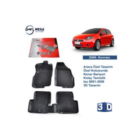 Rizline Fiat Punto 2006 Sonrası 3d Havuzlu Paspas