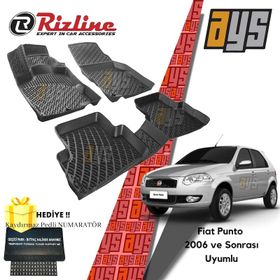 Rizline Fiat Punto 2006 Sonrası 3d Havuzlu Paspas