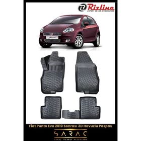 Rizline Fiat Punto 2012 Model 3D Havuzlu Paspas