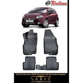 Rizline Fiat Punto 2014 Model 3D Havuzlu Paspas