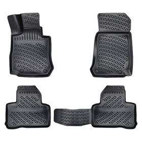 Rizline Fiat Stilo 2001-2007 3D Havuzlu Siyah Paspas