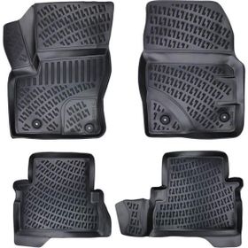 Rizline Ford C-Max 2002-2010 Uyumlu 3D Havuzlu Siyah Paspas