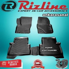 Rizline Ford C-max 2003 2009 Siyah 3D Havuzlu Paspas