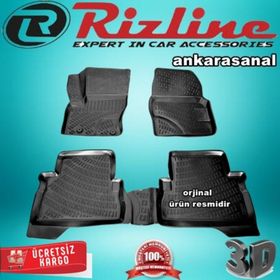 Rizline Ford C-max 2003 2009 Siyah 3D Havuzlu Paspas