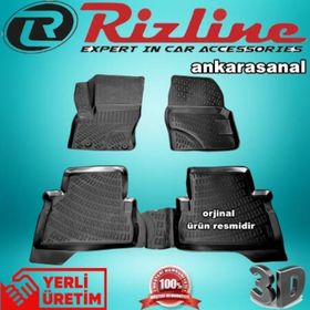 Rizline Ford C-max 2003 2009 Siyah 3D Havuzlu Paspas