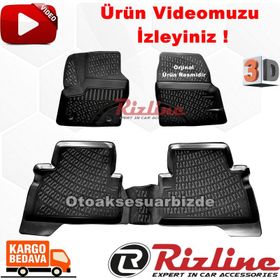 Rizline Ford C-max Siyah 2011-2015 3d Bagaj Havuzu