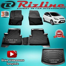 Rizline Ford C-max Siyah 2011-2015 3d Bagaj Havuzu