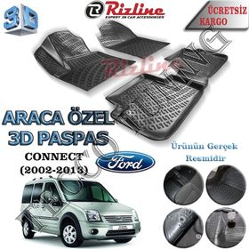 Rizline Ford Connect 2002-2013 3D Havuzlu Paspas