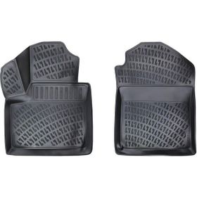 Rizline Ford Connect 2002 2013 Panelvan 2 Parça Siyah 3D Havuzlu Paspas