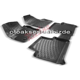 Rizline Ford Connect 2014 2019siyah 3D Havuzlu Paspas