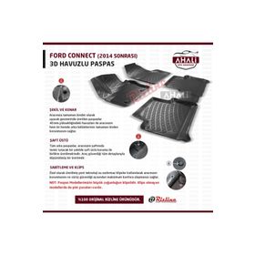 Rizline Ford Connect 2014 Sonrası 3D Havuzlu Paspas