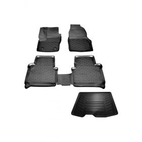 Rizline Ford Connect 2015-2021 Arası 3D Havuzlu Paspas ve 3D Bagaj Havuzu