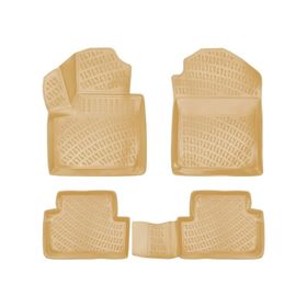 Rizline Ford Connect 3D 2009-2013 Bej Havuzlu Paspas