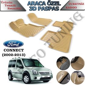 Rizline Ford Connect Bej 2002-2013 3d Havuzlu Paspas